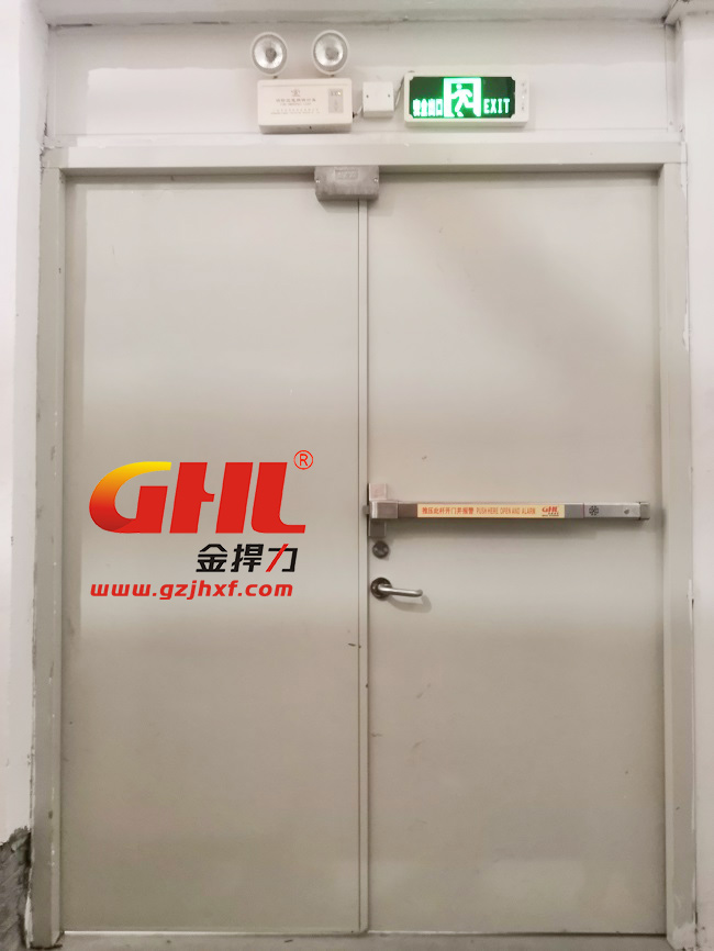 金捍力蜂鸣报警逃生门锁安装图