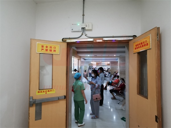 东莞市人民医院安装金捍力常开式防火门控制系统